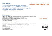 Dell P102F003 Quick Start Manual