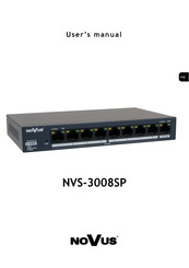 Novus NVS-3008SP User Manual