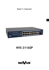 Novus NVS-3116SP User Manual