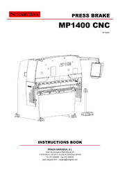 NARGESA MP1400 CNC Instruction Booklet