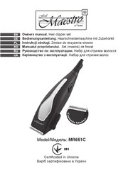Maestro MR651C Owner's Manual