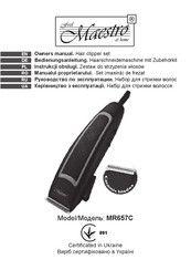 Maestro MR657C Owner's Manual