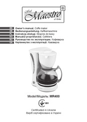 Maestro MR-400-BLACK Owner's Manual