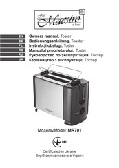 Maestro MR701 Owner's Manual