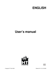 HT Italia XL423 User Manual