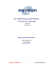 Raveon RV-M8S Technical Manual