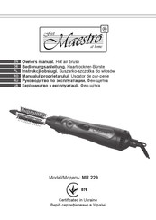 Maestro MR 229 Owner's Manual