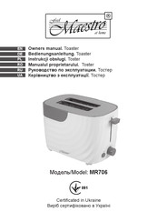 Maestro MR706 Owner's Manual