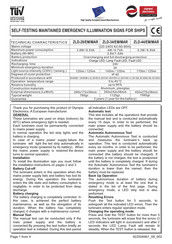 Olympia Electronics ZLD-28/EM/MAR Manual