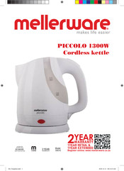 Mellerware PICCOLO 33010 Manual