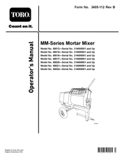 Toro MM Series Operator's Manual