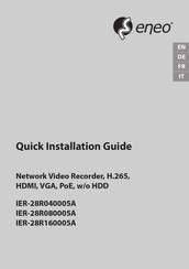 Eneo 220199 Quick Installation Manual