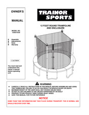 Trainor Sports 1235312US Owner's Manual