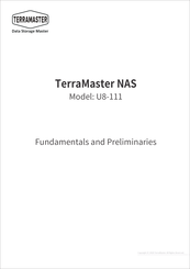 TerraMaster NAS U8-111 Quick Start Manual