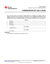 Texas Instruments TUSB2E22EVM-CAT User Manual