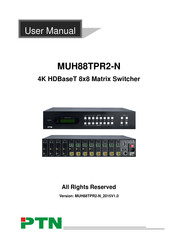 Ptn MUH88TPR2-N User Manual