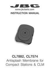 Jbc CL7882 Instruction Manual