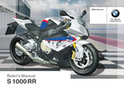 BMW Motorrad S 1000RR 2013 Rider's Manual