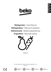 Beko KG510 User Manual