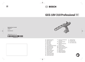 Bosch Professional GCG 18V-310 Original Instructions Manual