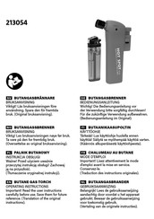 Meec tools 213054 Operating Instructions Manual