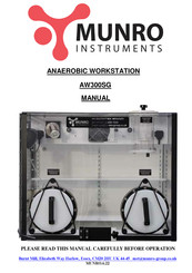 Munro AW300SG Manual
