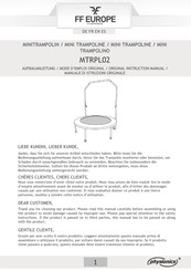 FF Europe MTRPL02 Original Instruction Manual