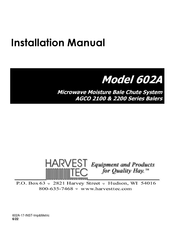 Harvest TEC 602A Installation Manual