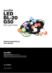 EuroLite LED BL-20 G50 User Manual