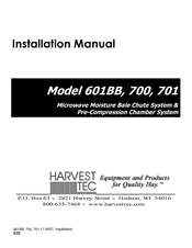 Harvest TEC 601BB Installation Manual