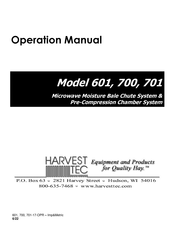 Harvest TEC 700 Operation Manual