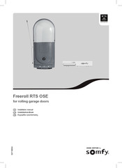 SOMFY Freeroll RTS OSE Installation Manual