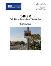 Kustom Signals PMD 250 User Manual