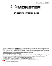 Monster MH22109 Quick Start Manual