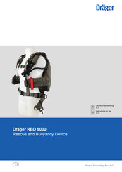 Dräger RBD 5000 Instructions For Use Manual