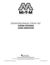 Mi-T-M 32-1193 Operator's Manual