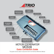 Trio MC508 Quick Connection Manual