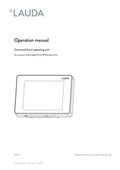 Lauda LRT 923 Operation Manual