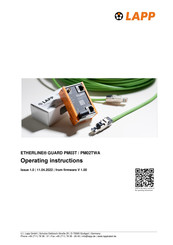 LAPP ETHERLINE GUARD PM03T Operating Instructions Manual