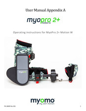 myomo myopro 2 Plus Motion W User Manual