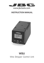 jbc WSU-1A Instruction Manual