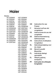 Haier H3F-280WF Instructions For Use Manual