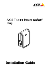 Axis T8344 Installation Manual