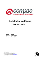 Compac Master MMR400-80S Installation And Setup Instructions
