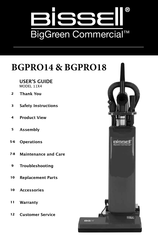 Bissell BigGreen Commercial BGPRO14 User Manual