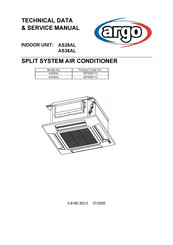 Argo AS28AL Technical Data & Service Manual