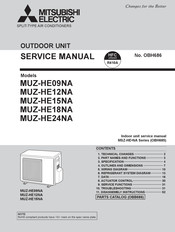 Mitsubishi Electric MUZ-HE12NA Service Manual