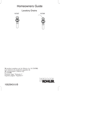 Kohler K-7128 Homeowner's Manual