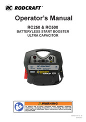 RODCRAFT RC250 Operator's Manual