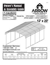 Arrow CPHC122007EU Owner's Manual & Assembly Manual